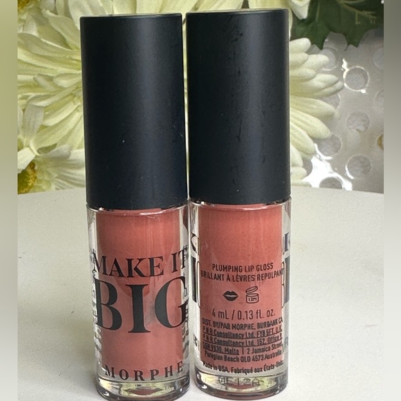MORPHE Make it big plumping lip gloss color: Naturall Born Kisser NEW - Picture 5 of 5